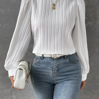 WW | Bluse mit langen Ärmeln Für Frauen