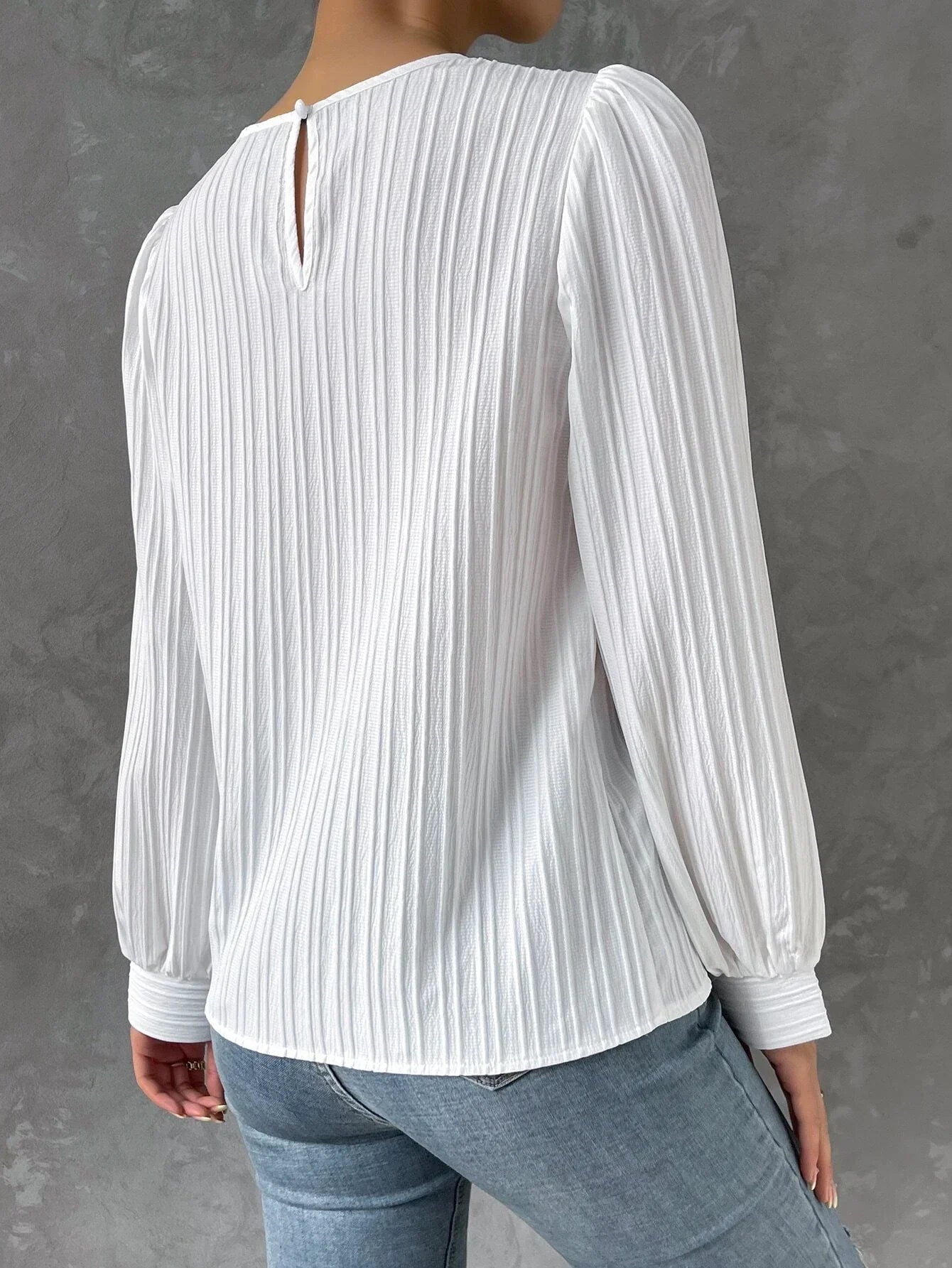 WW | Bluse mit langen Ärmeln Für Frauen