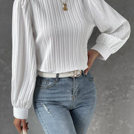 WW | Bluse mit langen Ärmeln Für Frauen