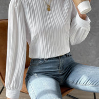 WW | Bluse mit langen Ärmeln Für Frauen