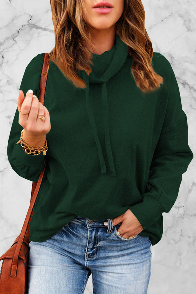 WW | Mach Alten Schal Kragen Hoodie