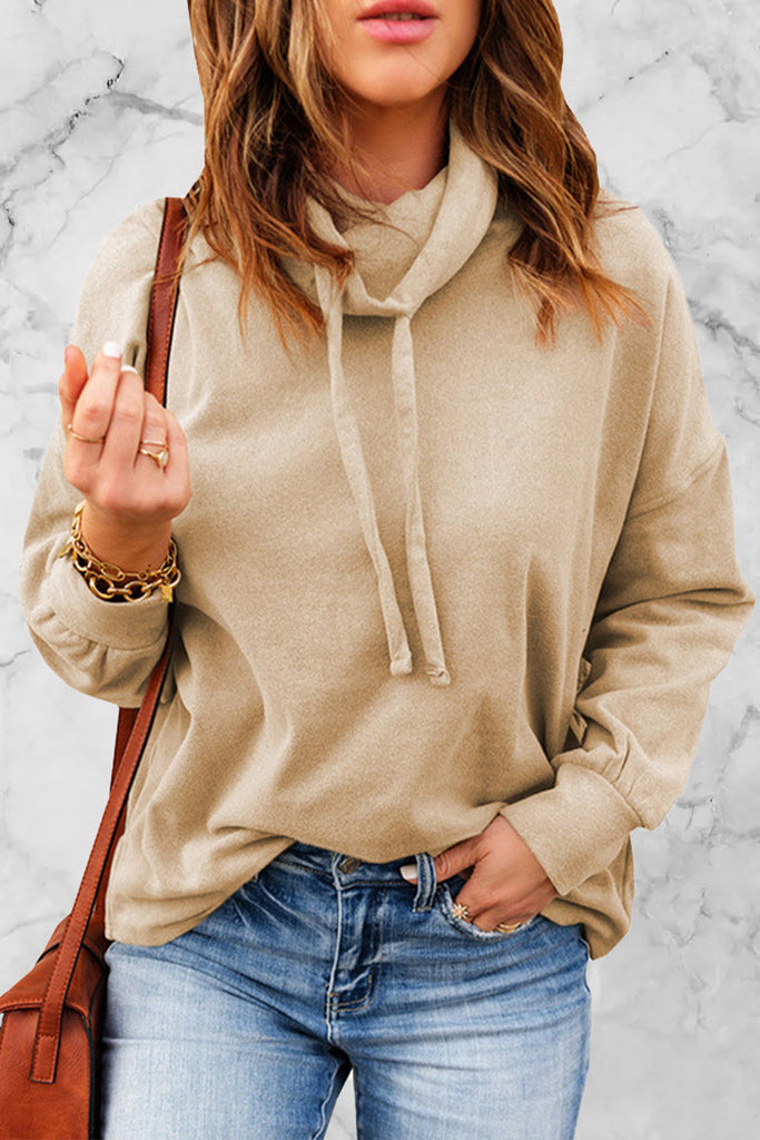 WW | Mach Alten Schal Kragen Hoodie