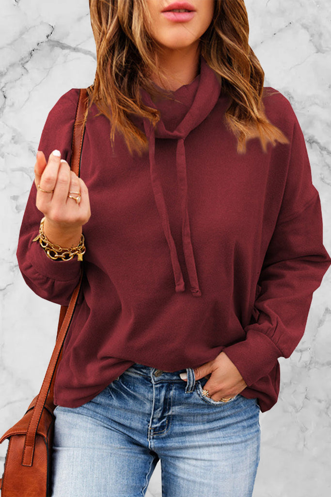 WW | Mach Alten Schal Kragen Hoodie