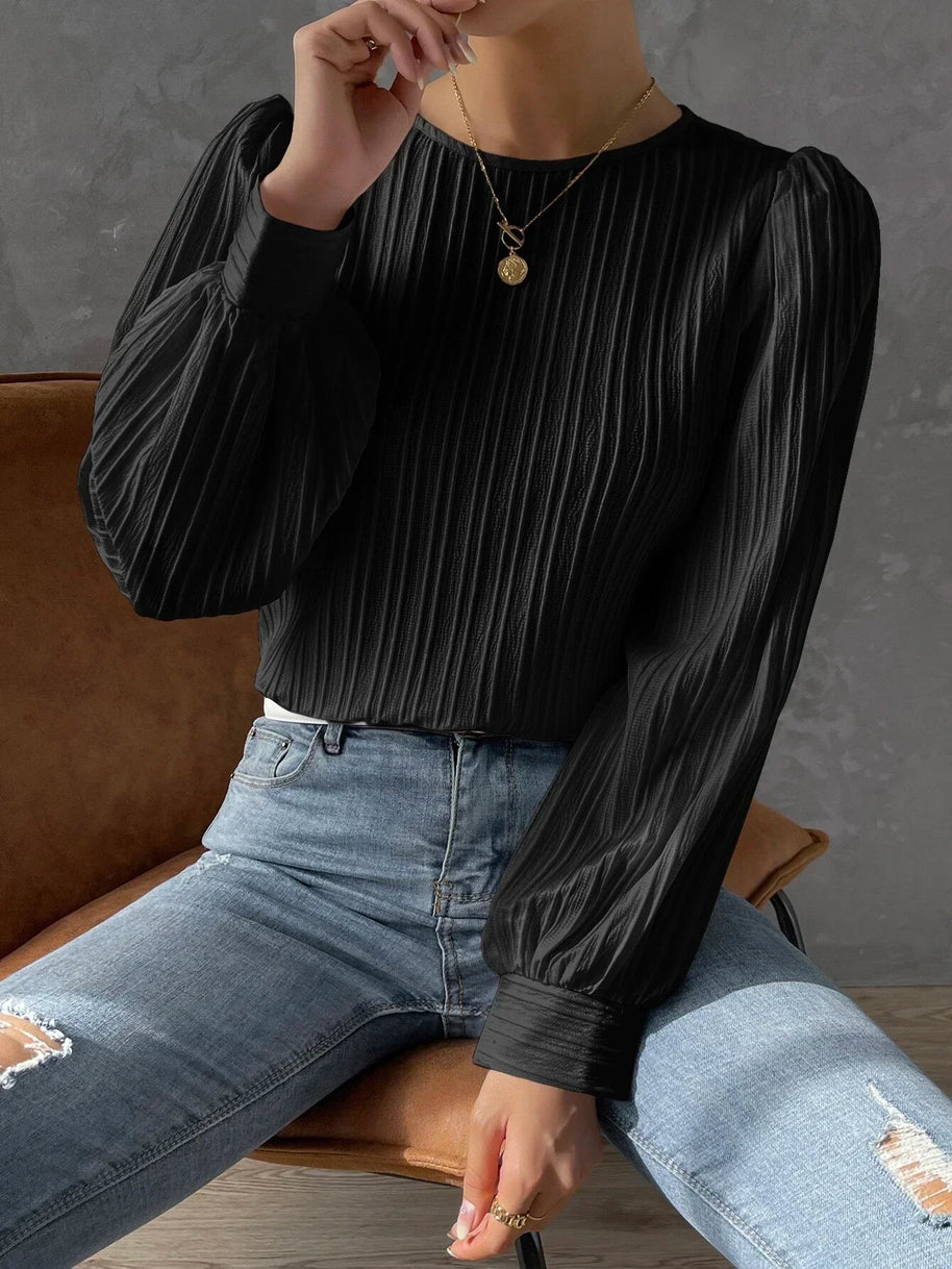 WW | Bluse mit langen Ärmeln Für Frauen