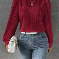 WW | Bluse mit langen Ärmeln Für Frauen