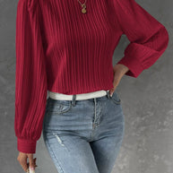 WW | Bluse mit langen Ärmeln Für Frauen