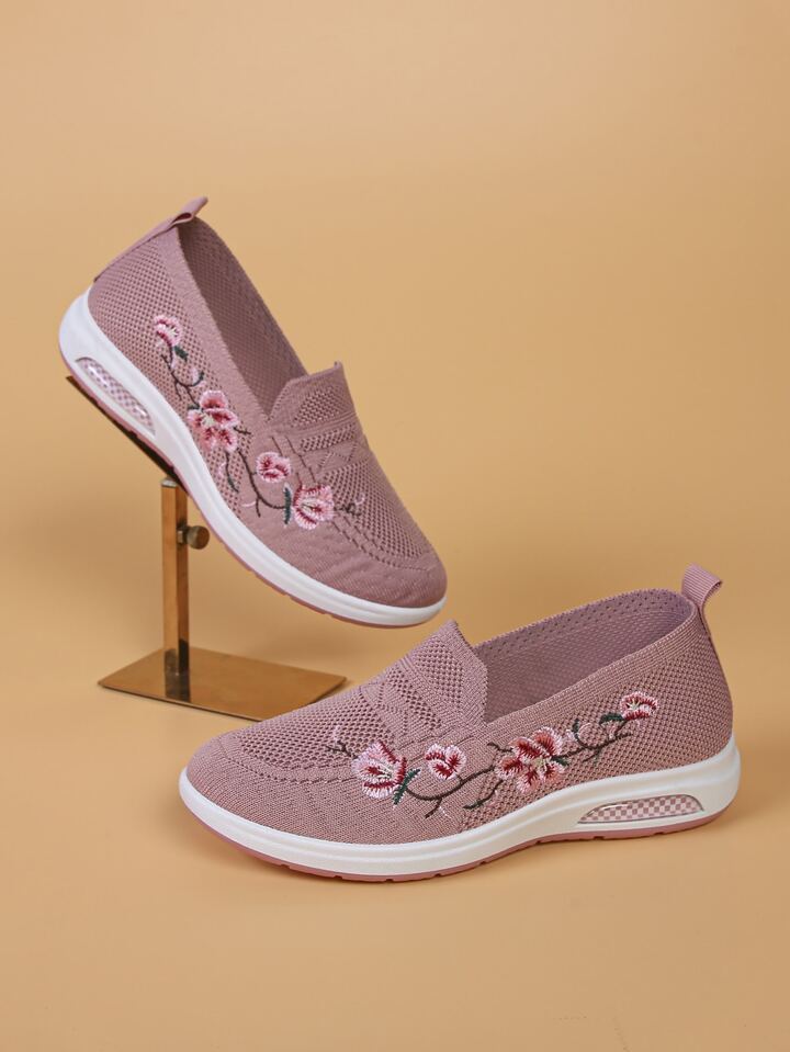 W&W Mode | Bequeme Blumen Orthopädie Schuhe Für Damen