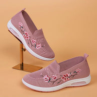 WW | Bequeme Blumen Orthopädie Schuhe Für Damen