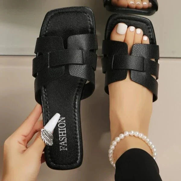 W&W Mode | Luxuriöse Weiche Sandalen mit Rutschfestem Fußbett