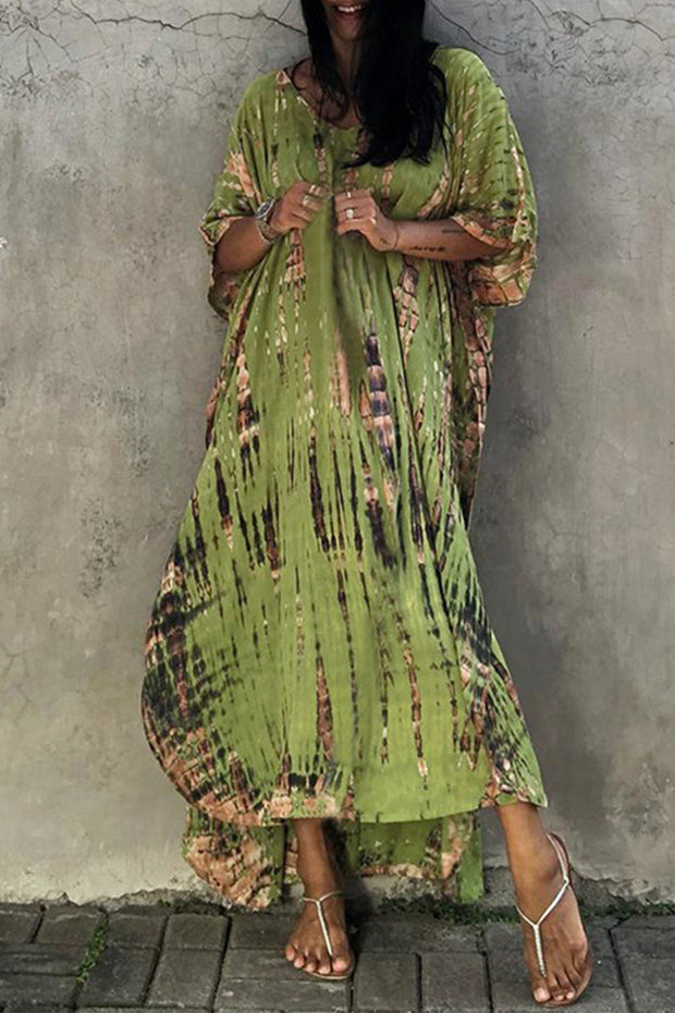 WW | Lässige Ferien Druck Badebekleidung Cover Up