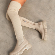 WW | Luxuriöse Overknee-Stiefel