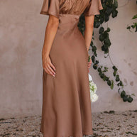 WW | Sexy Celebrities Einfarbige Schlitz Off The Shoulder Gefaltete Kleider