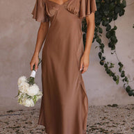 WW | Sexy Celebrities Einfarbige Schlitz Off The Shoulder Gefaltete Kleider