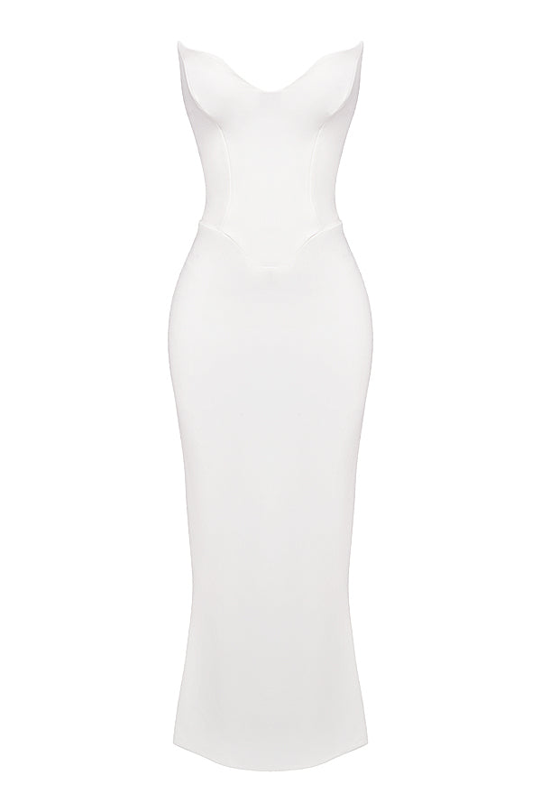 WW | Trägerlose Korsettkleid