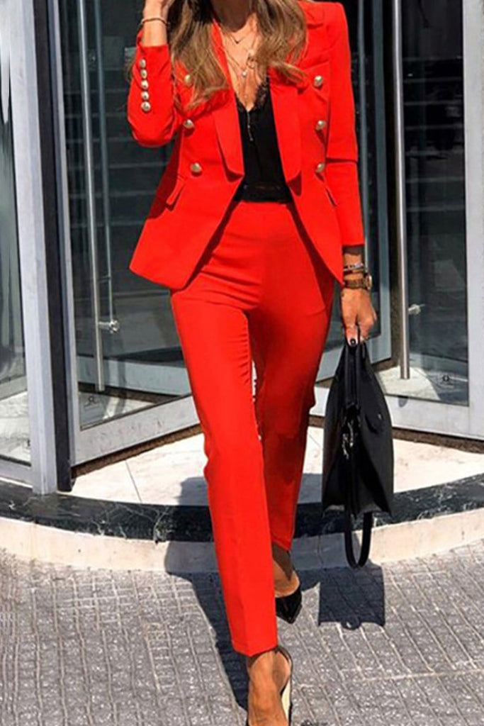 WW | Fashion Chic Casual Anzug Zweiteiler - 6 Farben