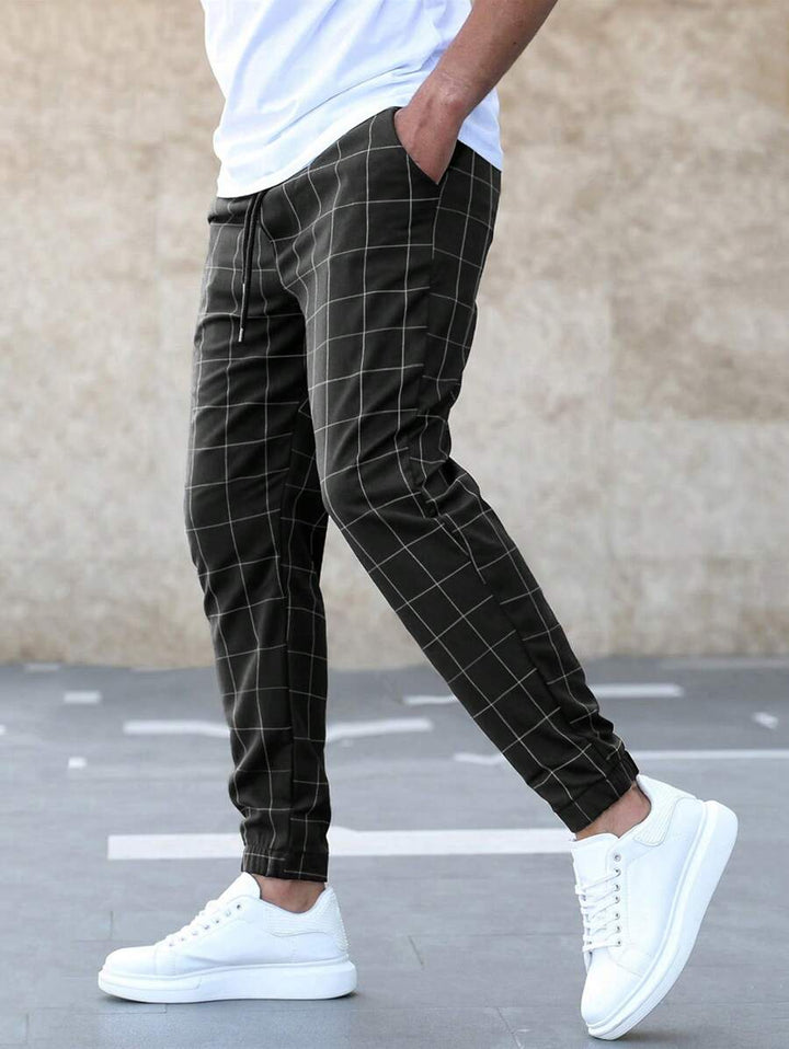 W&W Mode | Elegante Gitter Elite Hosen