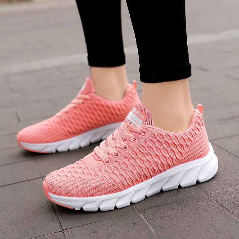 WW | Damen Sneaker Mit Memory Schaumstoff