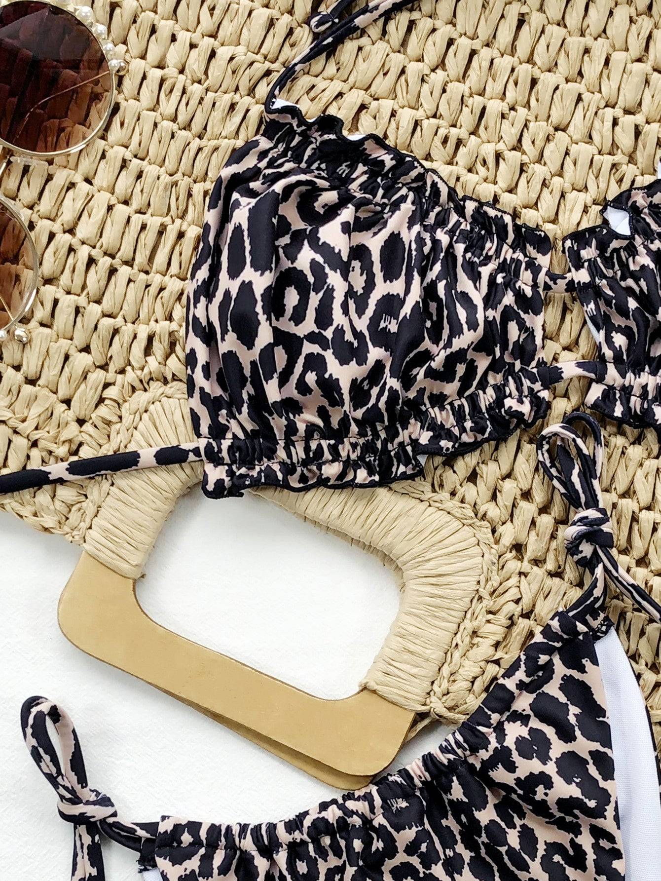 WW | Rüschentrill Halterneck Bikini Set