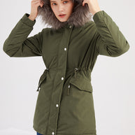 WW | Damen-Parka mit Kapuze und modernem Design