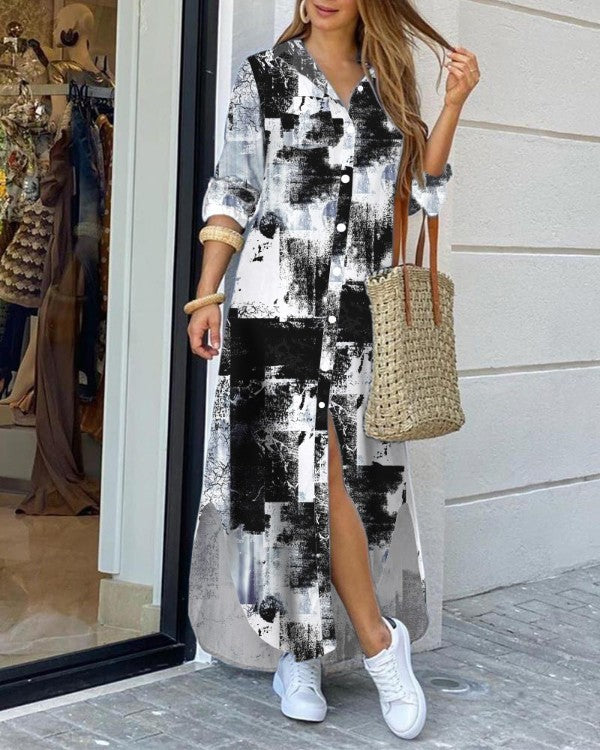 W&W Mode | Frühjahr und Sommermode sexy Bluse langer Rock Kleid