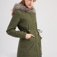 WW | Damen-Parka mit Kapuze und modernem Design
