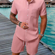 WW | Ärmelshirt Und Shorts Satz Für Männer