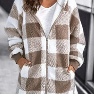 WW - Fleecejacke mit Kapuze für Damen