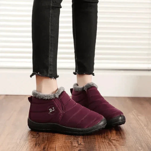 W&W Mode - Wasserdichte orthopädische warme Stiefel
