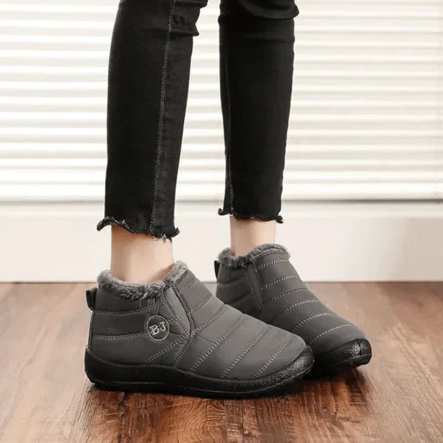 W&W Mode - Wasserdichte orthopädische warme Stiefel
