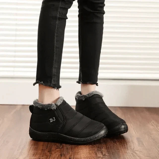W&W Mode - Wasserdichte orthopädische warme Stiefel