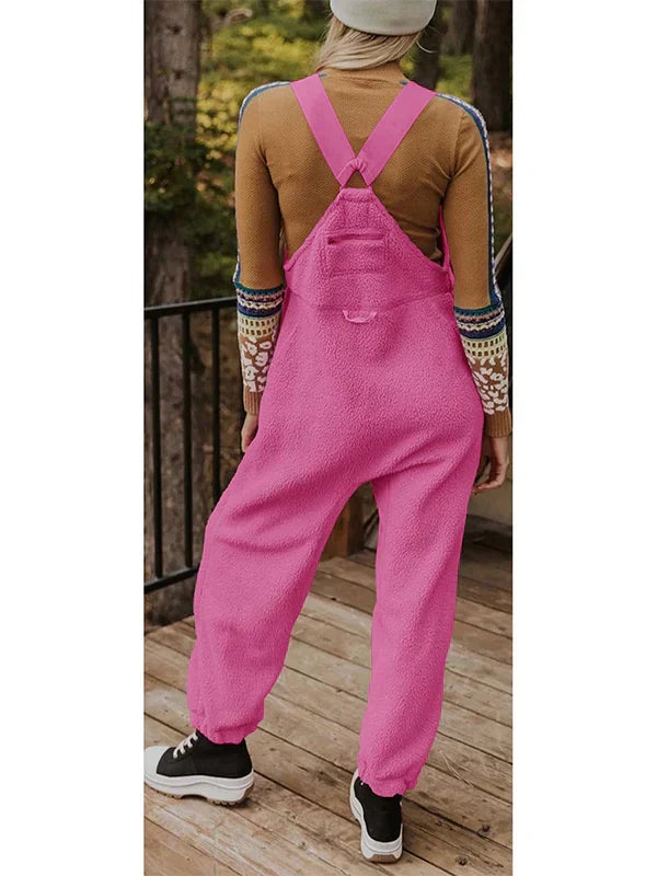 W&W Mode | Thermo-Overall aus Fleece mit Reißverschlusstaschen für Frauen