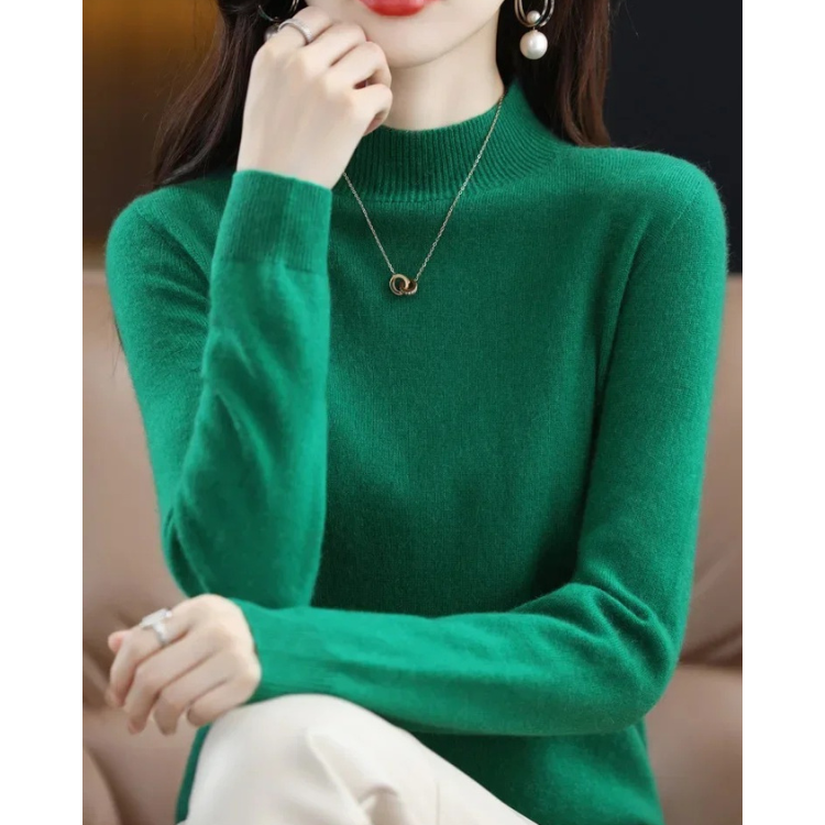WW | Weiche Cashmere Pullover Damen Luxuriöser Strickpullover für Frauen
