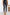 WW | Hohe Taille Faux Leder Dehnbare Slim Fit Hosen