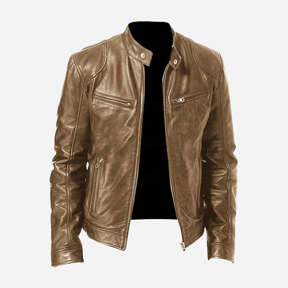 WW | Stylische Moto-Lederjacke
