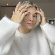 WW | Mohair Mischpullover mit Rundhalsausschnitt