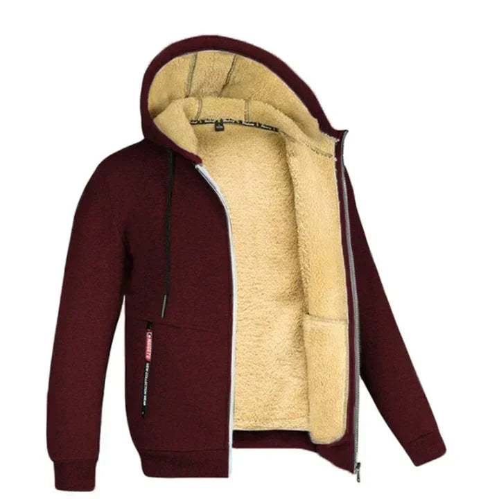 W&W Mode | Fleecegefütterter Zip-Hoodie