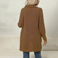 WW | Lässiger Einfarbiger Cardigan