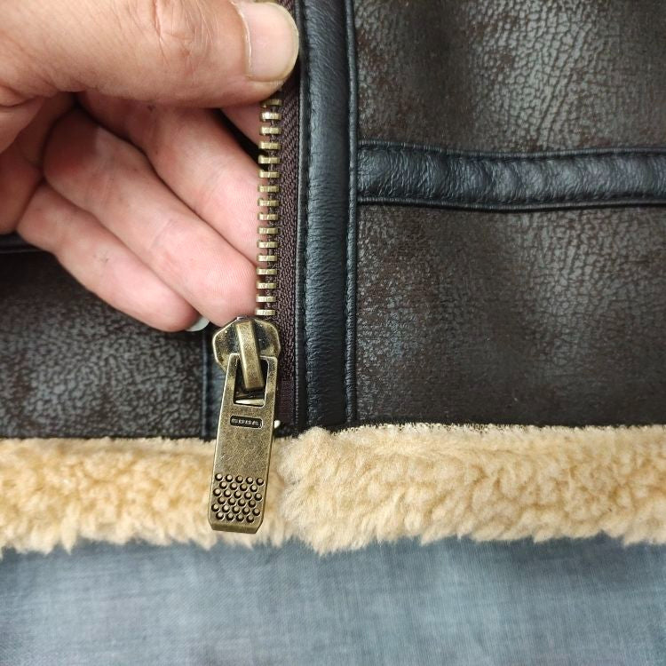 W&W Mode | Leichte, Mit Wolle Gefütterte Jacke