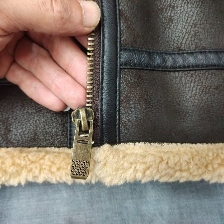 W&W Mode | Leichte, Mit Wolle Gefütterte Jacke