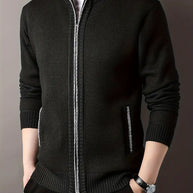 WW | urbaner Herrenmantel Warme Stehkragenjacke