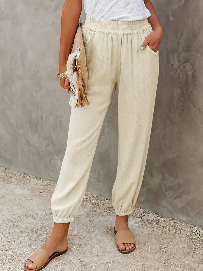 W&W - Lange Hose mit hoher Taille
