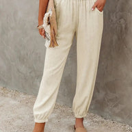 W&W - Lange Hose mit hoher Taille