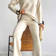 WW Elastisches Strick-Lounge-Set