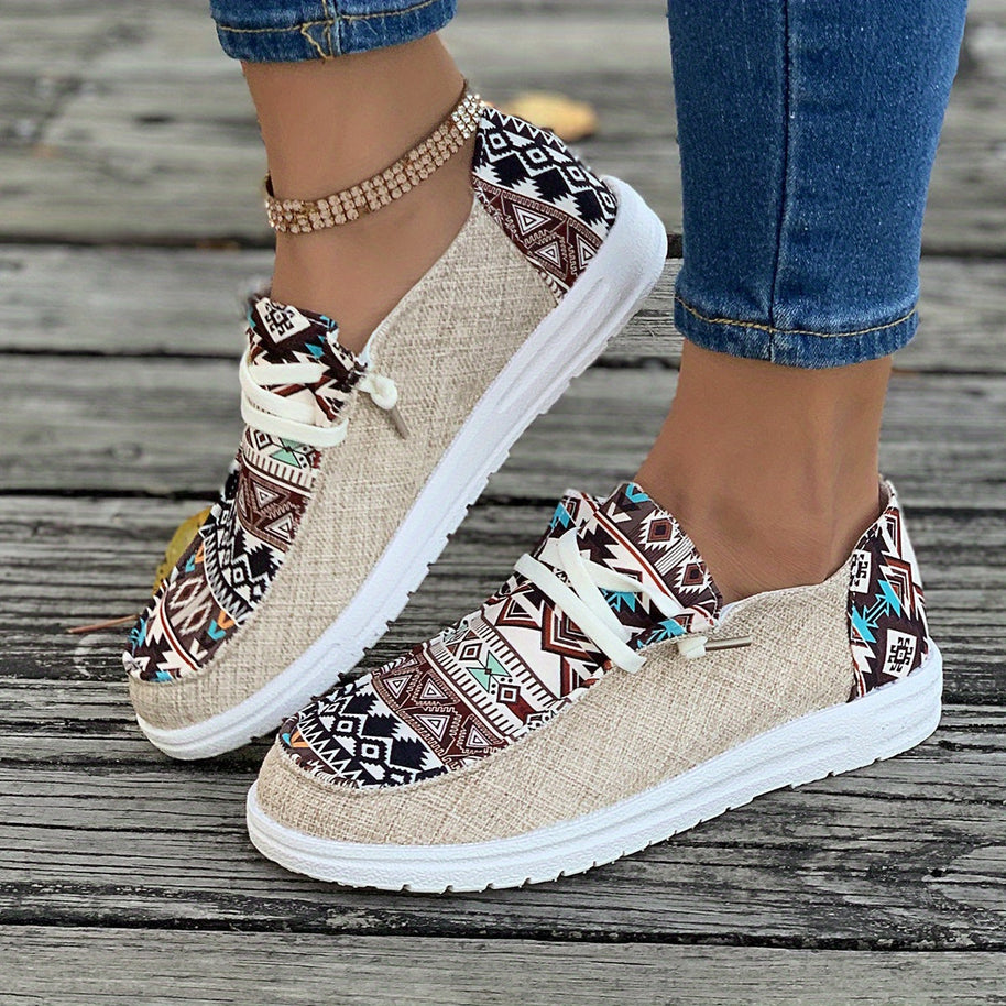 WW | Canvas-Schuhe mit Print