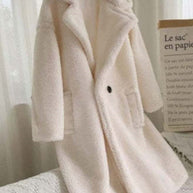 WW | Lässiger Unifarbener Cardigan mit Umlegekragen Outerwear
