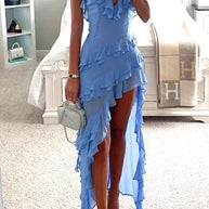 WW | Trendy Rüschenkleid