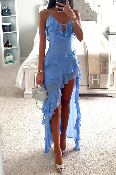 WW | Trendy Rüschenkleid