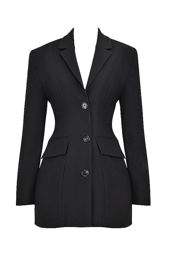 Damen-Blazerkleid mit taillierter Passform