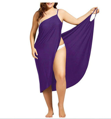 WW | Plus Size Strandrock Mit Trägern