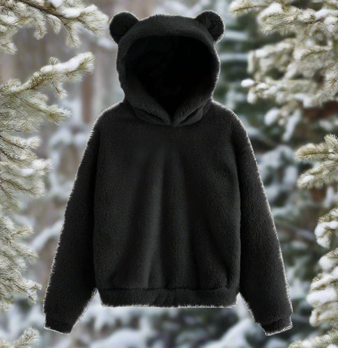 WW | Warmer Kapuzenpullover Mit Ohren